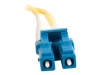 Bild på C2G LC-LC 9/125 OS1 Duplex Singlemode PVC Fiber Optic Cable (LSZH)