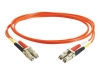 Bild på C2G LC-LC 50/125 OM2 Duplex Multimode PVC Fiber Optic Cable (LSZH)
