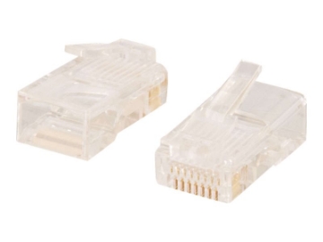 Bild på C2G RJ45 Cat5E Modular Plug for Round Stranded Cable