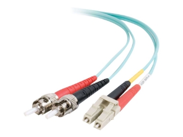 Bild på C2G LC-ST 10Gb 50/125 OM3 Duplex Multimode PVC Fiber Optic Cable (LSZH)