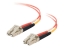 Bild på C2G LC-LC 50/125 OM2 Duplex Multimode PVC Fiber Optic Cable (LSZH)