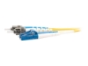 Bild på C2G LC-ST 9/125 OS1 Duplex Singlemode PVC Fiber Optic Cable (LSZH)