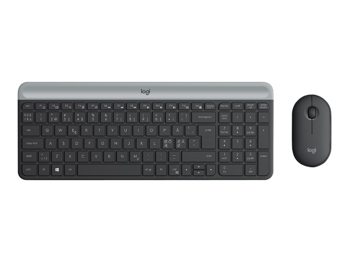 Bild på Logitech Slim Wireless Combo MK470