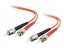 Bild på C2G ST-ST 62.5/125 OM1 Duplex Multimode PVC Fiber Optic Cable (LSZH)