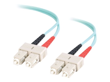 Bild på C2G SC-SC 10Gb 50/125 OM3 Duplex Multimode PVC Fiber Optic Cable (LSZH)