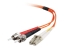 Bild på C2G LC-ST 50/125 OM2 Duplex Multimode PVC Fiber Optic Cable (LSZH)