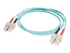 Bild på C2G SC-SC 10Gb 50/125 OM3 Duplex Multimode PVC Fiber Optic Cable (LSZH)