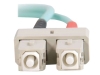 Bild på C2G SC-SC 10Gb 50/125 OM3 Duplex Multimode PVC Fiber Optic Cable (LSZH)