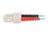 Bild på C2G SC-SC 10Gb 50/125 OM3 Duplex Multimode PVC Fiber Optic Cable (LSZH)