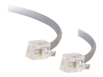 Bild på C2G RJ11 6P4C Straight Modular Cable