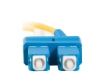 Bild på C2G SC-SC 9/125 OS1 Duplex Singlemode PVC Fiber Optic Cable (LSZH)