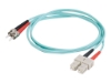 Bild på C2G SC-ST 10Gb 50/125 OM3 Duplex Multimode PVC Fiber Optic Cable (LSZH)