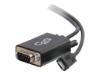 Bild på C2G USB 2.0 USB C to DB9 Serial RS232 Adapter Cable Black