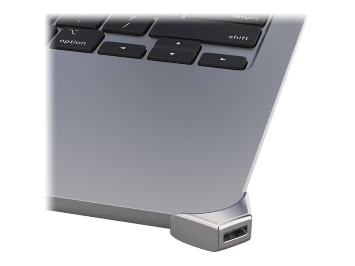 Bild på Compulocks Ledge Lock Adapter for MacBook Air 13" M2-M4 Silver