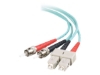 Bild på C2G SC-ST 10Gb 50/125 OM3 Duplex Multimode PVC Fiber Optic Cable (LSZH)