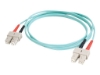 Bild på C2G SC-SC 10Gb 50/125 OM3 Duplex Multimode PVC Fiber Optic Cable (LSZH)