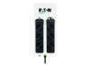 Bild på Eaton 3S 450 DIN Off Line UPS 230V.  450VA/270W  4x Schuko outlets with battery backup and surge protection + 4x Shcuko outlets with surge protection.   Communication: USB port (HID-compliant) for automatic integration with most common operating systems (