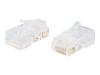 Bild på C2G RJ45 Cat5E Modular Plug for Flat Stranded Cable
