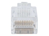 Bild på C2G RJ45 Cat5E Modular Plug for Flat Stranded Cable