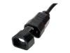 Bild på Eaton Tripp Lite Series PDU Plug Lock Connector C14 Power Cord to C13 Outlet Black 100pk
