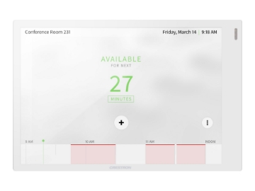 Bild på Crestron Room Scheduling Touch Screen TSS-770-W-S-LB KIT