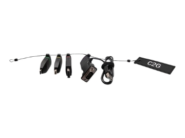 Bild på C2G Universal 4K HDMI Adapter Ring with Mini DisplayPort, DisplayPort, USB C, Lightning, and VGA