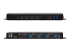 Bild på Eaton Tripp Lite series 4-Port DisplayPort KVM with Dual Console Ports (DP and HDMI), 4K 60Hz 4:4:4, DP1.4 with IR Remote