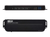 Bild på Eaton Tripp Lite series 4-Port DisplayPort KVM with Dual Console Ports (DP and HDMI), 4K 60Hz 4:4:4, DP1.4 with IR Remote