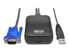 Bild på Eaton Tripp Lite series KVM Console to USB 2.0 Portable Laptop Crash Cart Adapter with File Transfer and Video Capture, 1920 x 1200 @ 60 Hz
