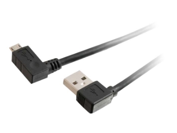 Bild på C2G USB 2.0 A Right Angle to Micro-USB B Right Angle Cable