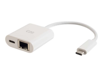Bild på C2G USB C to Ethernet Adapter With Power Delivery