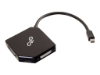 Bild på C2G Mini DisplayPort to HDMI, VGA, or DVI Adapter Converter