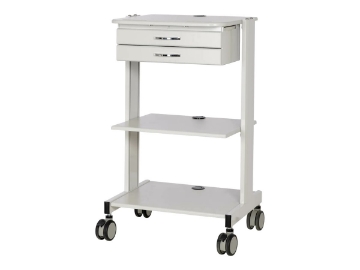Bild på Eaton Tripp Lite Series Mobile Workstation with 2x Adjustable Shelves, 2x Metal Drawers, Locking Casters, TAA