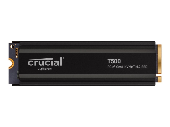 Bild på Crucial T500 2TB NVMe SSD w/heatsink
