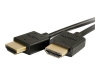 Bild på C2G 10ft HDMI Cable with Low Profile Connectors