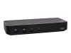 Bild på C2G USB-C 11-in-1 Hybrid DisplayLink and DP Alt Mode Triple 4K Docking Station with HDMI, DisplayPort, Ethernet, USB, 3.5mm Audio and Power Delivery up to 100W