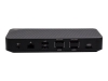 Bild på C2G USB-C 11-in-1 Hybrid DisplayLink and DP Alt Mode Triple 4K Docking Station with HDMI, DisplayPort, Ethernet, USB, 3.5mm Audio and Power Delivery up to 100W