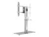 Bild på Multibrackets M Public Display Stand 110 HD Single Silver w. Floorbase