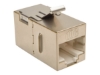 Bild på Eaton Tripp Lite Series Cat6 Straight Through Modular Shielded In-line Snap-in Coupler (RJ45 F/F), TAA