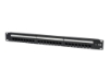 Bild på Eaton Tripp Lite Series 24-Port Cat6 Cat5 Patch Panel Rackmount 110 Punch Down RJ45 Ethernet 1URM