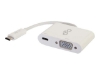 Bild på C2G USB C to VGA Video Adapter w/ Power Delivery