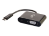 Bild på C2G USB C to VGA Adapter with Power Delivery