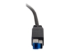 Bild på C2G 10ft USB C to USB B Cable