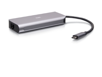 Bild på C2G USB-C 4.0 6-in-1 Mini Docking Station with HDMI, USB-A, Ethernet, and USB-C 85W- 8K 60HZ