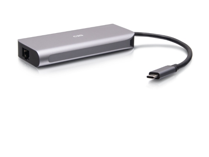 Bild på C2G USB-C 4.0 6-in-1 Mini Docking Station with HDMI, USB-A, Ethernet, and USB-C 85W- 8K 60HZ