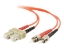Bild på C2G ST-ST 50/125 OM2 Duplex Multimode PVC Fiber Optic Cable (LSZH)